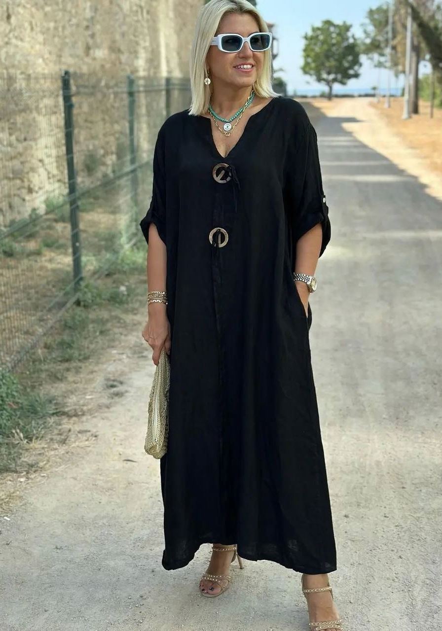 Лляна сукня